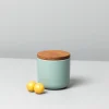 Brampton Stoneware Small Canister, Seaglass