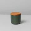 Brampton Stoneware Small Canister, Forest Green