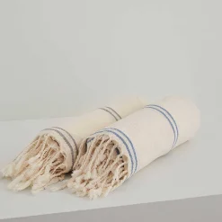 Breeze Turkish Towel, Petrol Blue