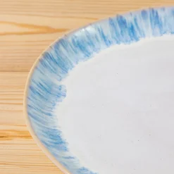Brisa Dinner Plate, Ria Blue, Set of 6^Be Home Best