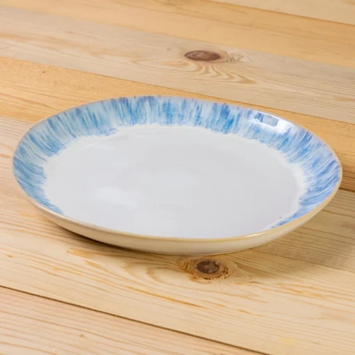 Brisa Dinner Plate, Ria Blue, Set of 6^Be Home Best