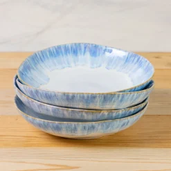 Brisa Pasta Bowl, Ria Blue, Set of 6^Be Home Shop