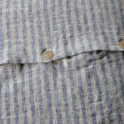 Brittany Lumbar Pillow, Indigo and Natural^Be Home Clearance