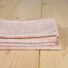 Brittany Napkin, Brick and Natural, Set of 4^Be Home New