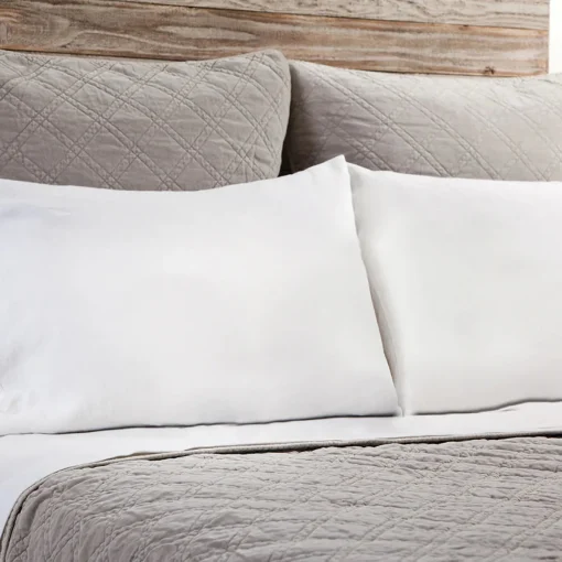 Brussels King Coverlet, Taupe^Be Home New