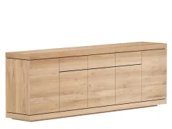 Burger Oak Sideboard, 5 Doors, 3 Drawers