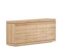 Burger Oak Sideboard, 4 Doors