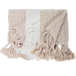 Capistrano Throw, Winter White^Be Home Shop