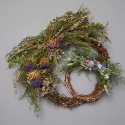 Cardoon and Eucalyptus Wreath^Be Home Flash Sale