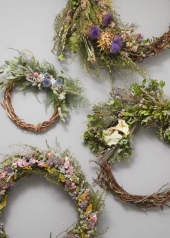 Cardoon and Eucalyptus Wreath^Be Home Flash Sale