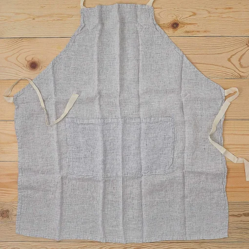 Carmela Kitchen Apron, Light Blue
