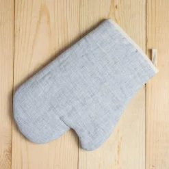 Carmela Oven Mitt, Light Blue