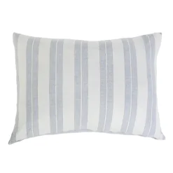 Carter Big Pillow, Ivory & Denim^Be Home Hot
