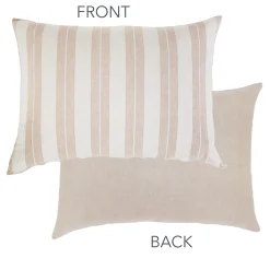 Carter Big Pillow, Ivory & Amber^Be Home Outlet