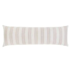 Carter Body Pillow, Ivory & Amber^Be Home Shop