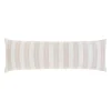 Carter Body Pillow, Ivory & Amber^Be Home Fashion