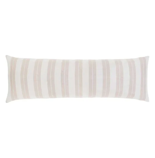 Carter Body Pillow, Ivory & Amber^Be Home Fashion