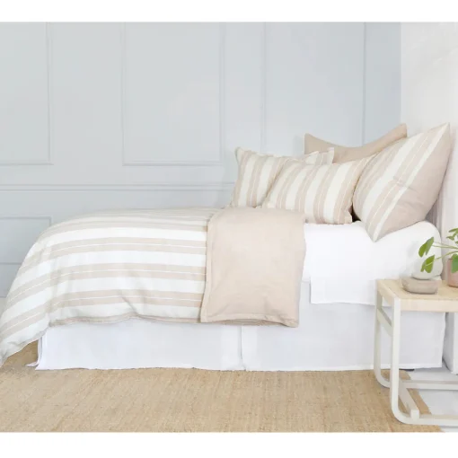Carter Body Pillow, Ivory & Amber^Be Home Fashion