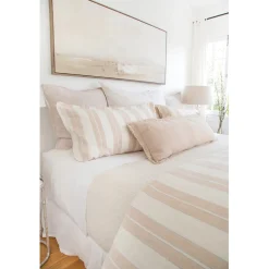 Carter Body Pillow, Ivory & Amber^Be Home Fashion