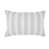 Carter Standard Sham, Ivory & Denim^Be Home Fashion