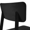 Casale Dining Chair, Black Oak