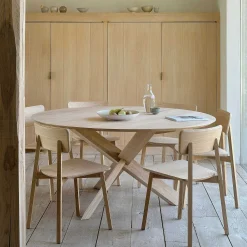 Casale Dining Chair, Varnished Oak