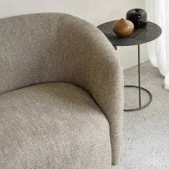 Celeste Side Table, Whisky Lava & Linear