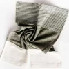 Chesapeake Hand Towel, Grey with Natural