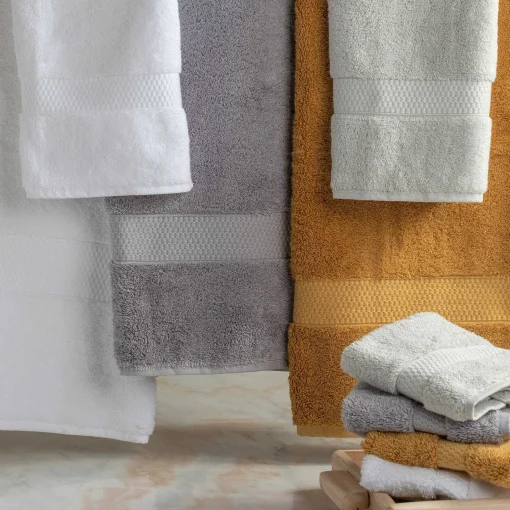 City Hand Towel, White