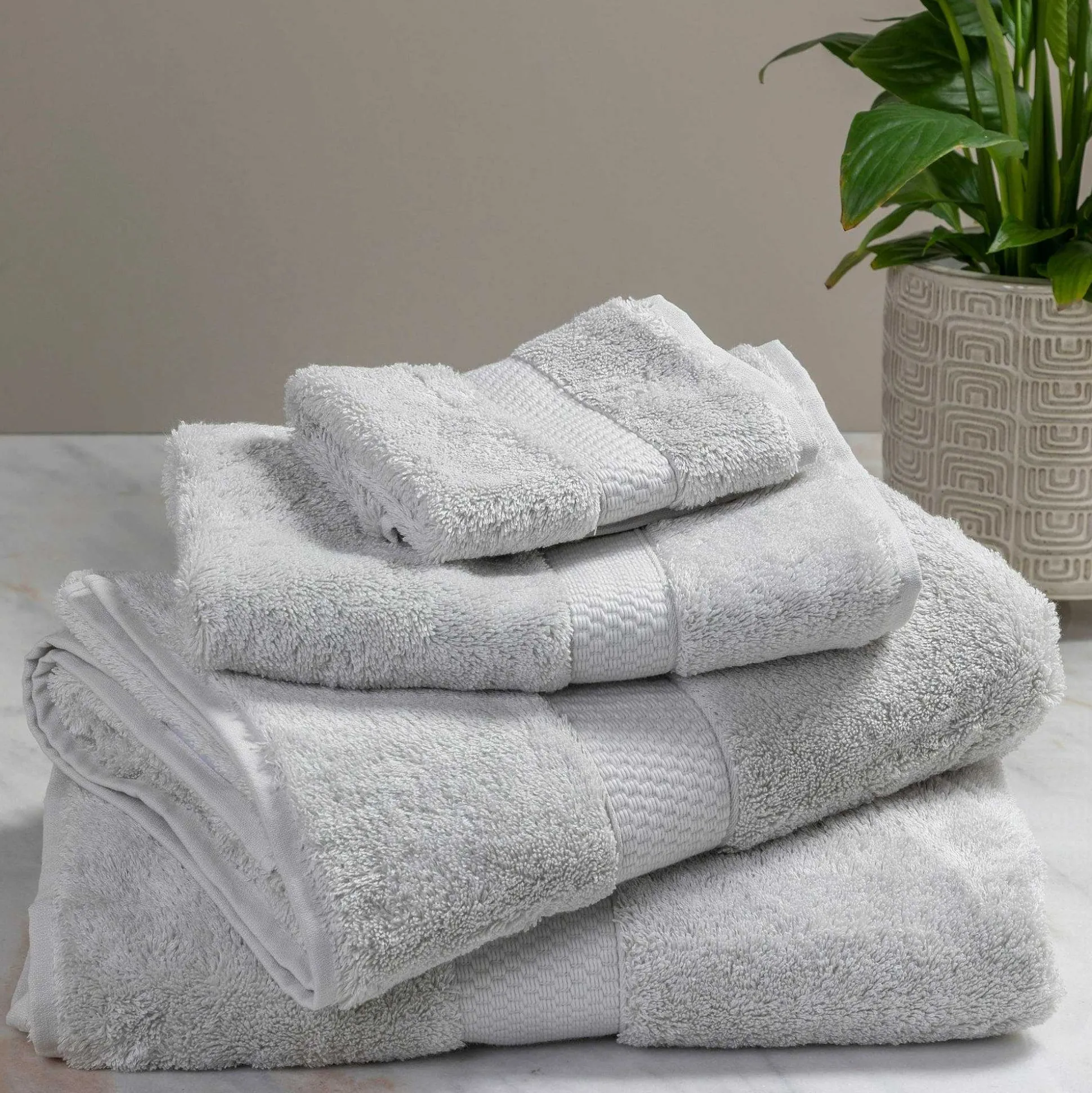 City Washcloth, Pearl