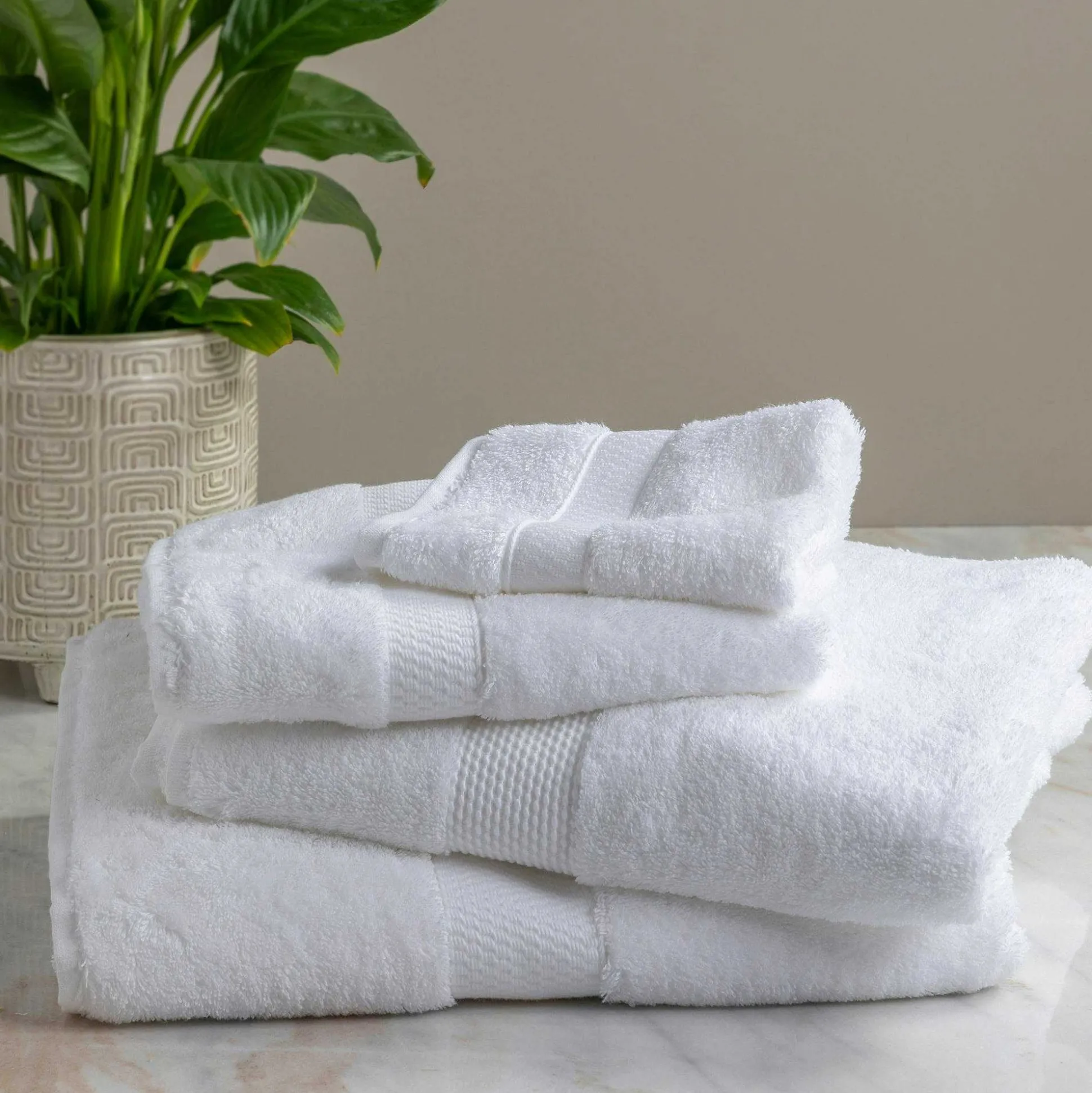 City Washcloth, White