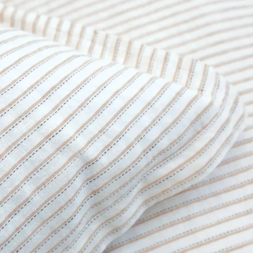 Connor Big Pillow, Ivory & Amber^Be Home Shop