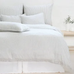 Connor Standard Sham, Ivory & Indigo^Be Home Cheap
