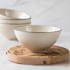 Cork Trivet with Leather Handle, Small