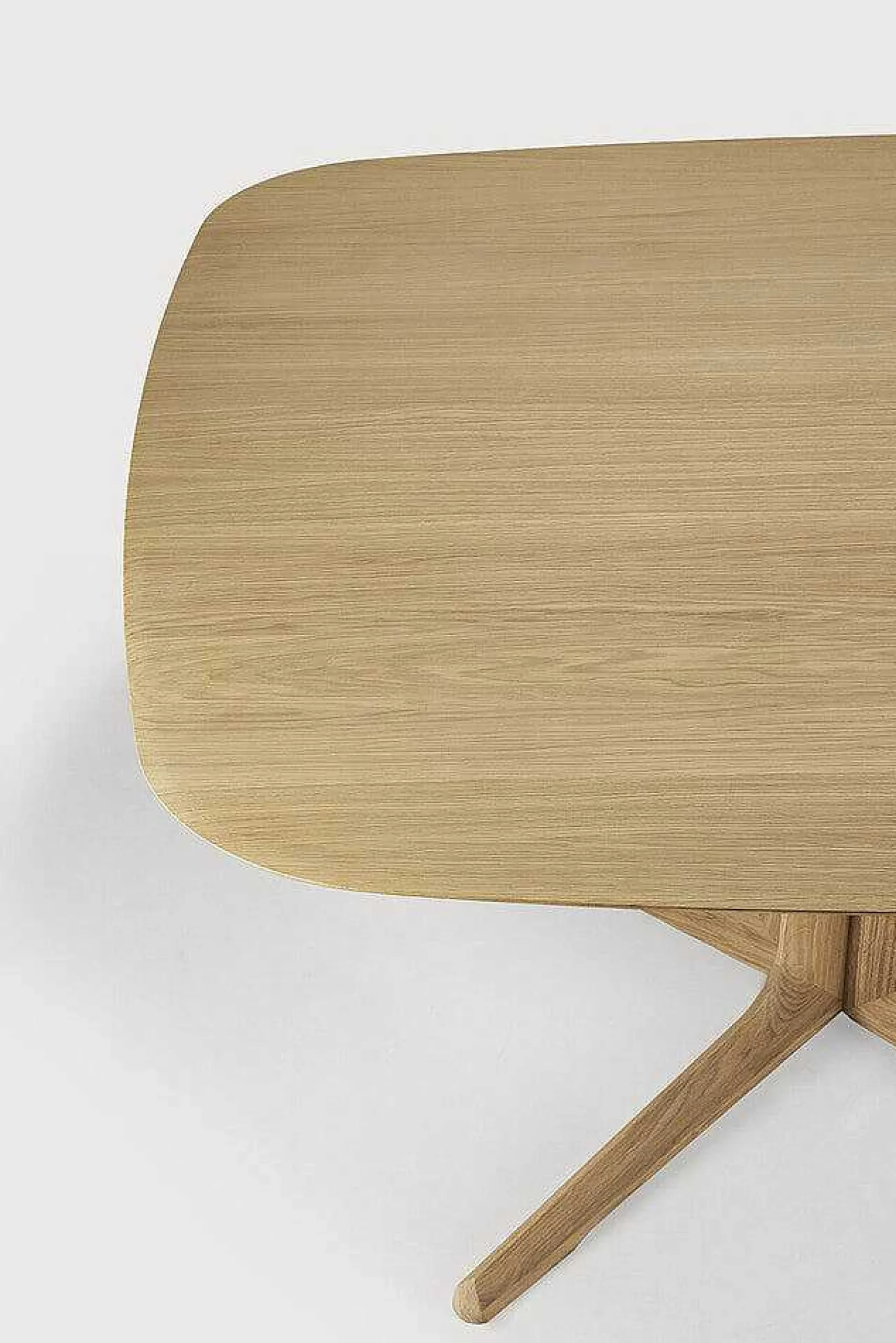 Corto Solid Oak Dining Table, Square