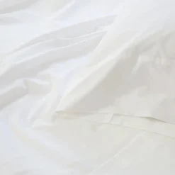 Cotton Percale Sheet Set, King , White^Be Home Online