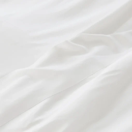 Cotton Sateen Sheet Set, King, White^Be Home Flash Sale