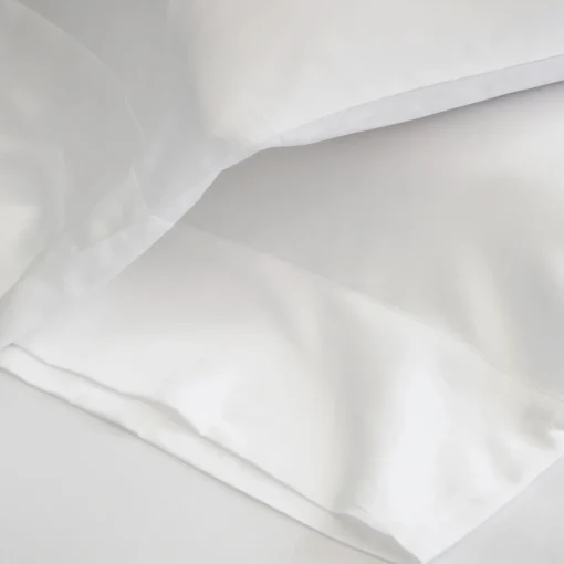 Cotton Sateen Sheet Set, Queen, White^Be Home New
