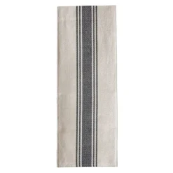 Cotton Canvas Table Runner with Stripes^Be Home Cheap