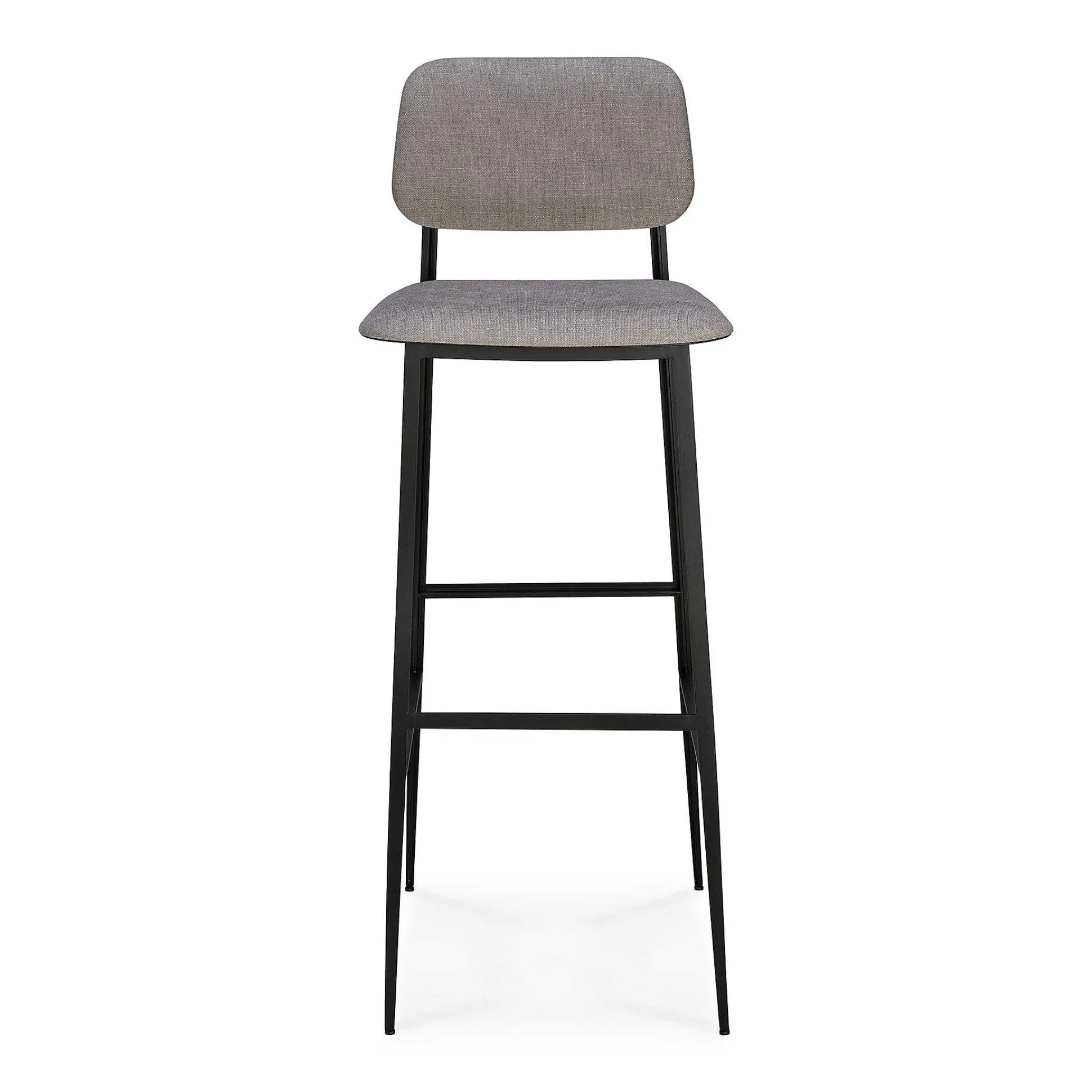 DC Fabric Bar Stool, Light Grey