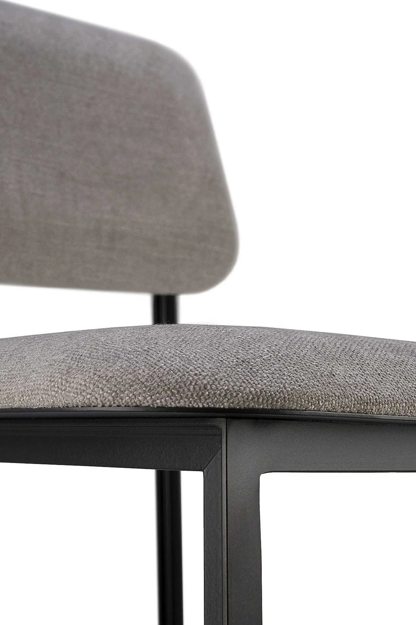 DC Fabric Bar Stool, Light Grey