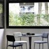 DC Fabric Dining Chair, Light Grey