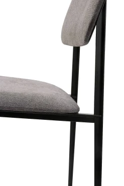 DC Fabric Dining Chair, Light Grey