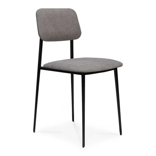DC Fabric Dining Chair, Light Grey
