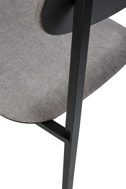 DC Fabric Dining Chair, Light Grey