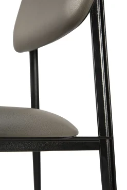DC Leather Dining Chair, Olive Green