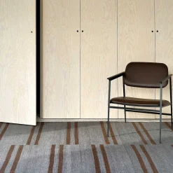 DC Leather Lounge Chair, Chocolate