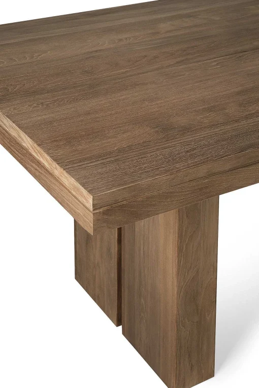 Double Extendable Dining Table, Teak