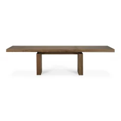 Double Extendable Dining Table, Teak