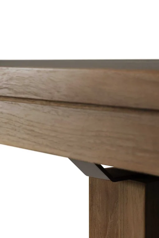 Double Extendable Dining Table, Teak